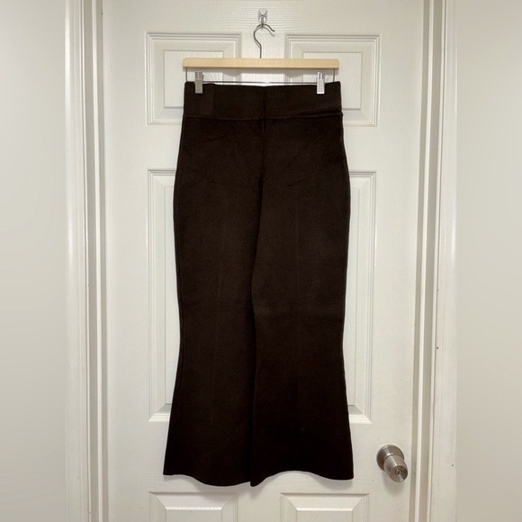 NWT J.Crew New Delaney Kickout Sweater Pant in Heather Chocolate - Picture 8 of 10